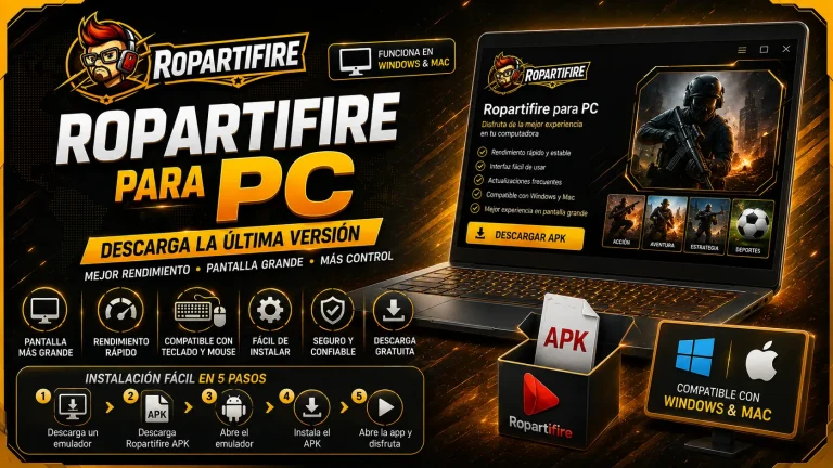 Ropartifire para PC